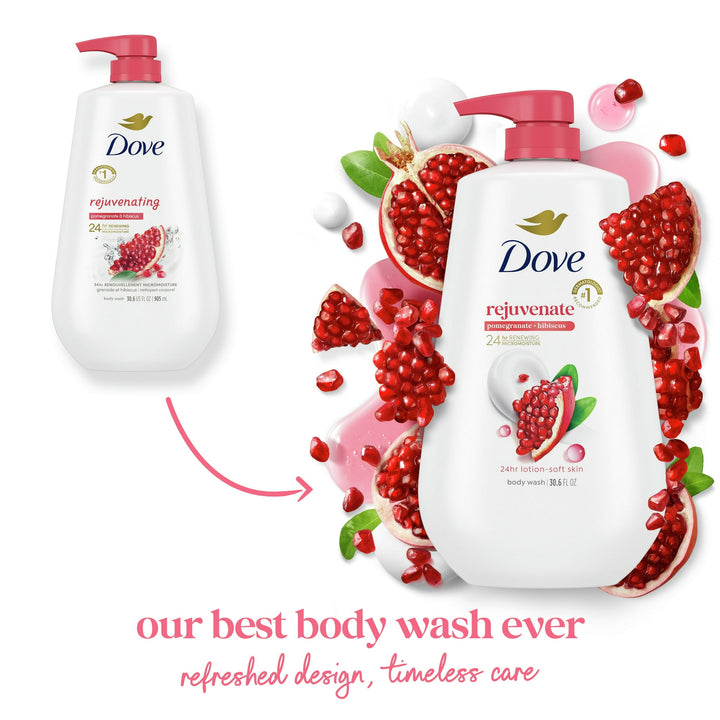 Rejuvenating Body Wash - Pomegranate & Hibiscus