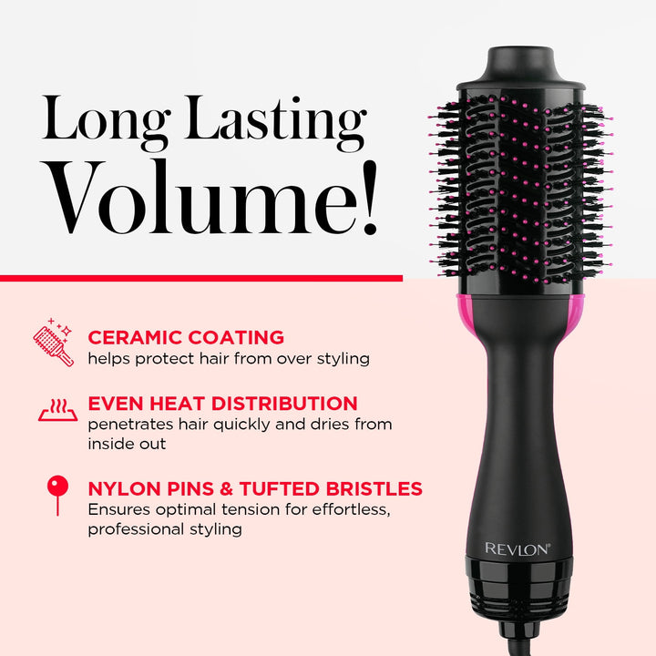 One-Step Volumizer Hair Dryer and Hot Air Brush