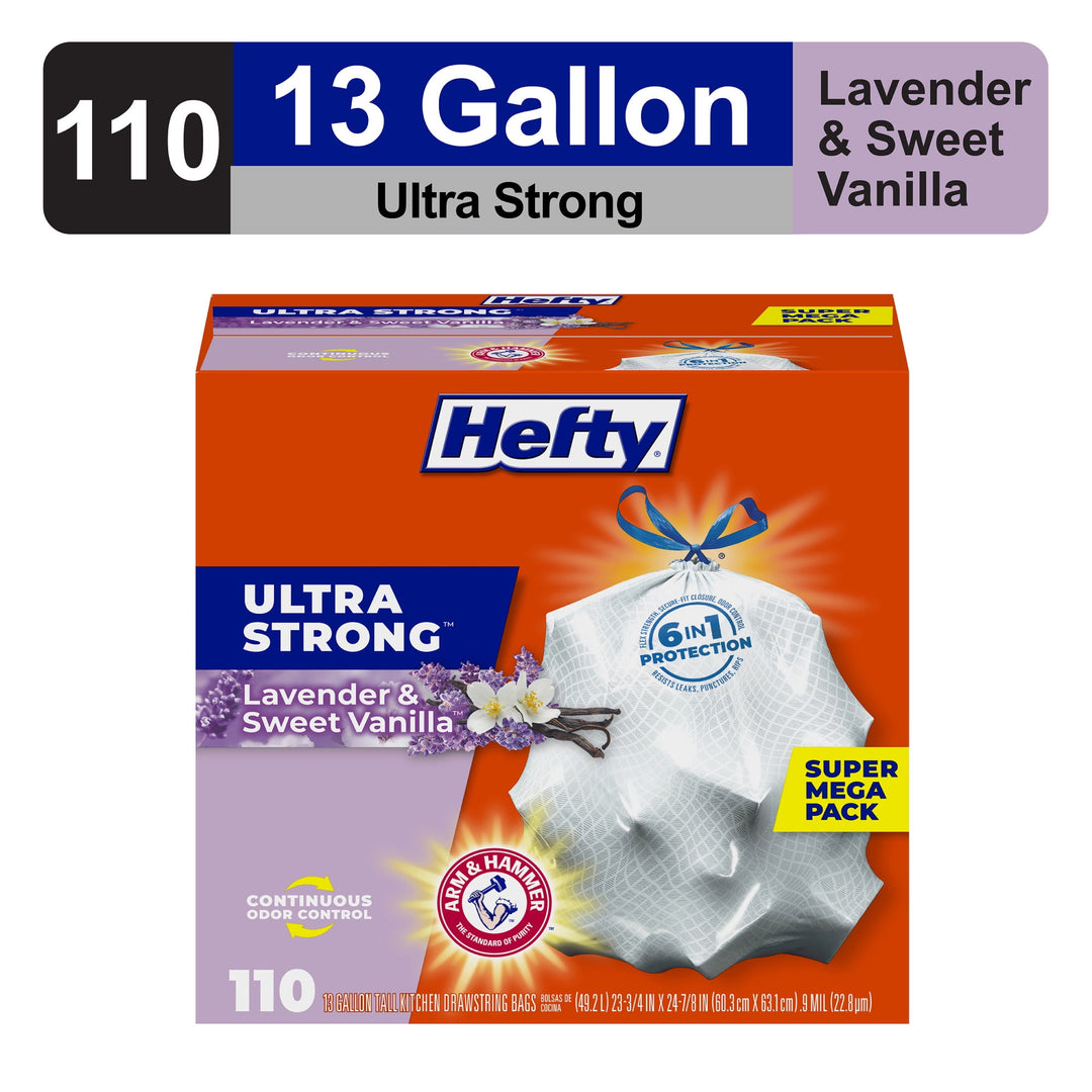 13 gallon Trash Bags