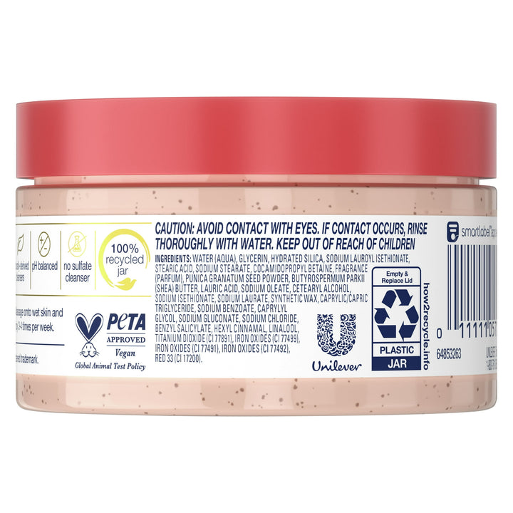 Exfoliating Body Scrub Pomegranate & Shea Butter