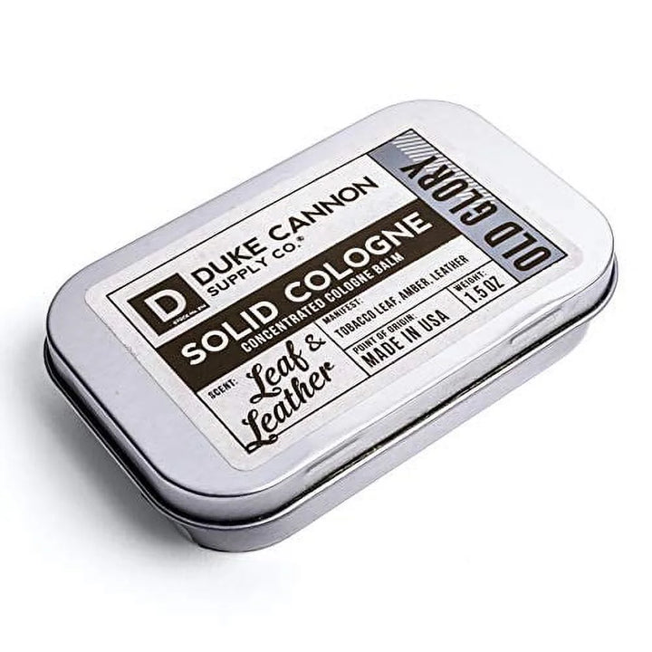 Men's Solid Cologne- Old Glory (Leaf & Leather Scent)