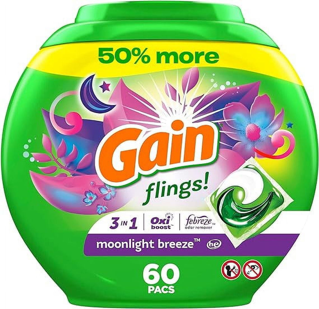 Laundry Detergent Pacs