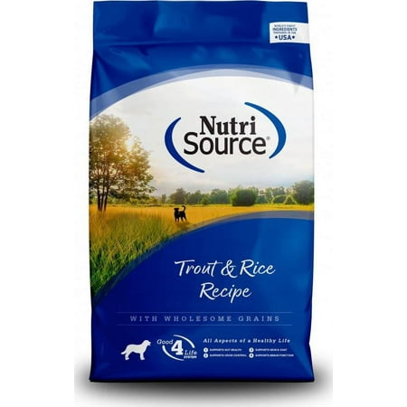 Trout and Brown Rice Recipe Dry Dog Food