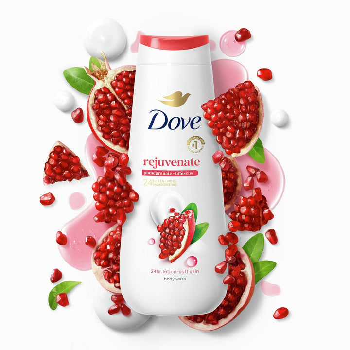 Rejuvenating Body Wash - Pomegranate & Hibiscus