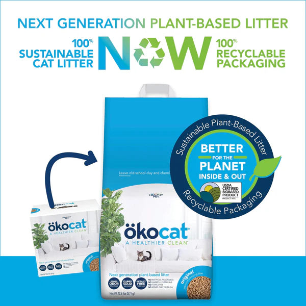 Natural Wood Clumping Cat Litter