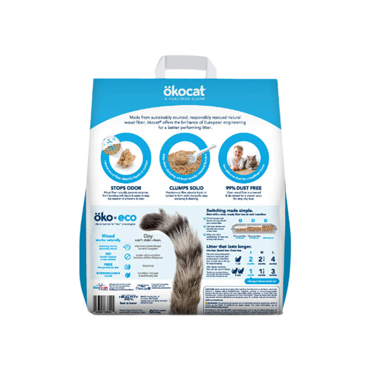 Natural Wood Clumping Cat Litter
