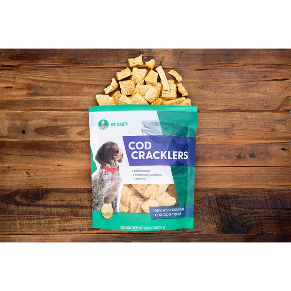 Air Dried Cod Cracklers Dog Treat