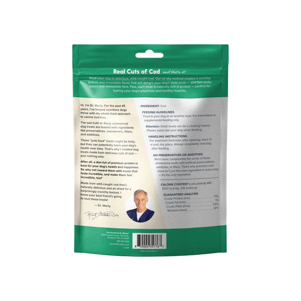 Air Dried Cod Cracklers Dog Treat