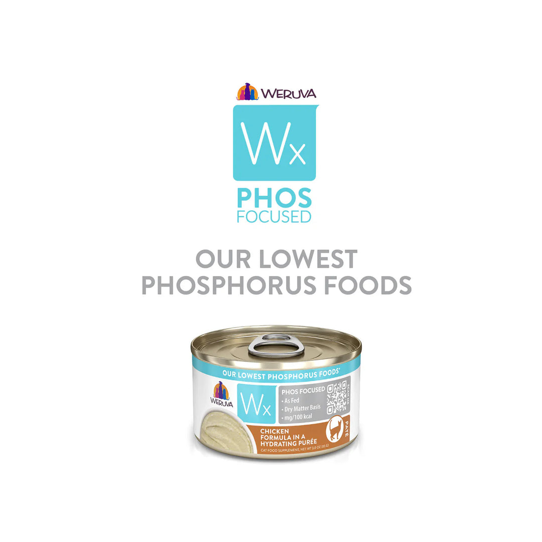 Wx Low Phosphorus Cat wet Food - Chicken 12 pack