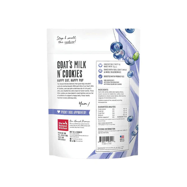 Goat's Milk N' Cookies  Blueberries & Vanilla