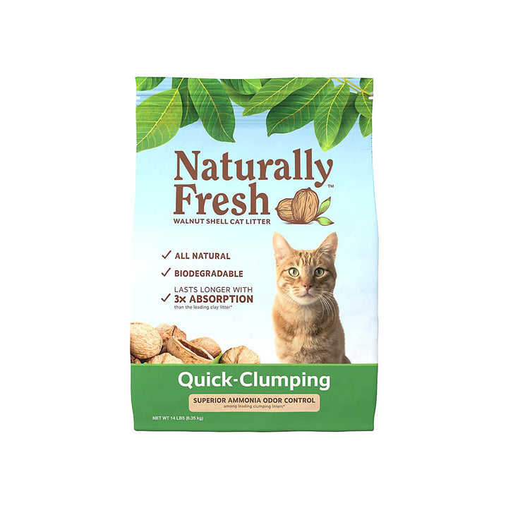 Quick Clumping Walnut Shell Cat Litter