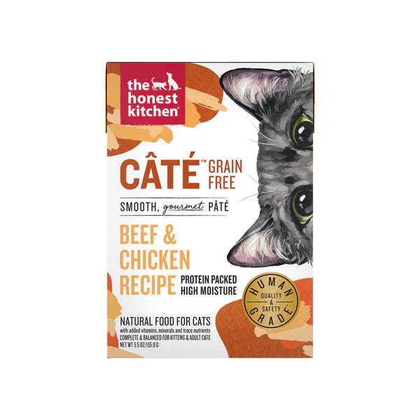 Pate Cat Wet Food - Beef & Chicken 12 Pack
