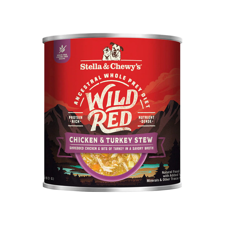 Wild Red Dog Stew - Chicken & Turkey Case Of 6