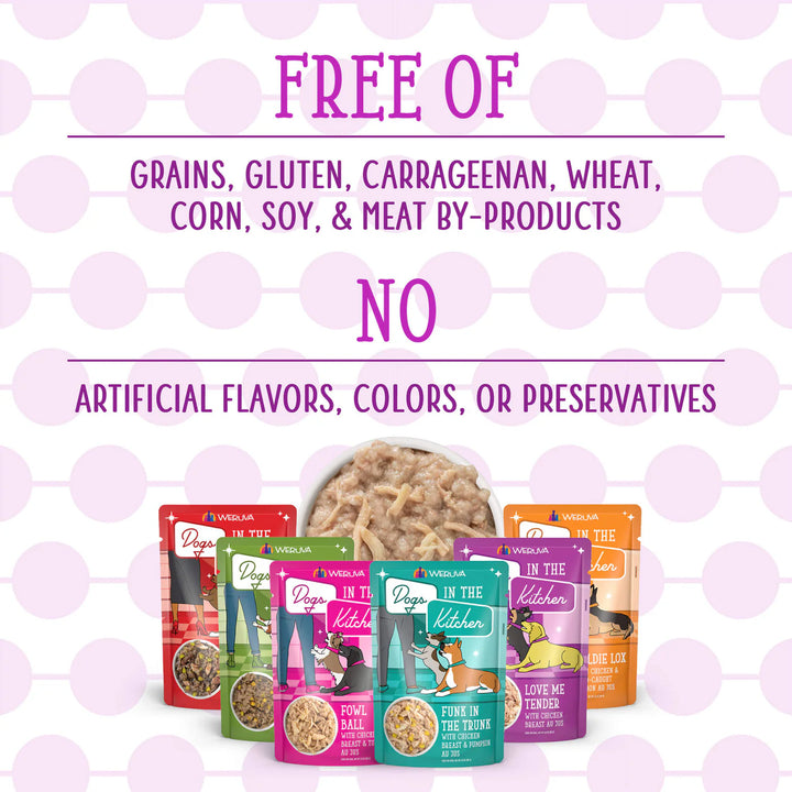 Kitchen Wet Dog Food Pouches - Variety Pack