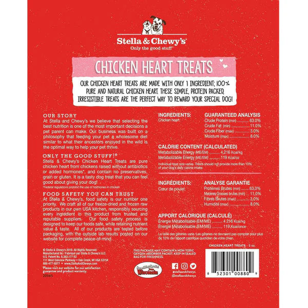 Freeze-Dried Raw Chiecken Heart Treat