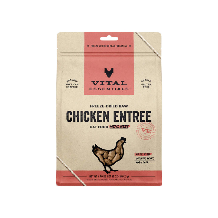 Raw Freeze-Dried Mini Nibs Entree Chicken