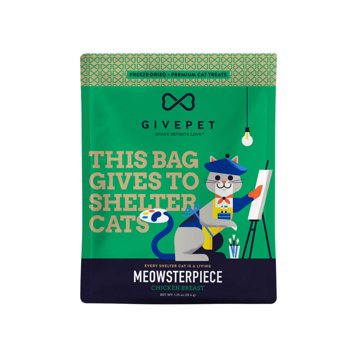 Freeze Dried Cat Treats - Meowsterpiece Chicken