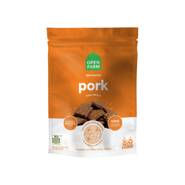Open Farm Dehydrated Dog Treats - Pork