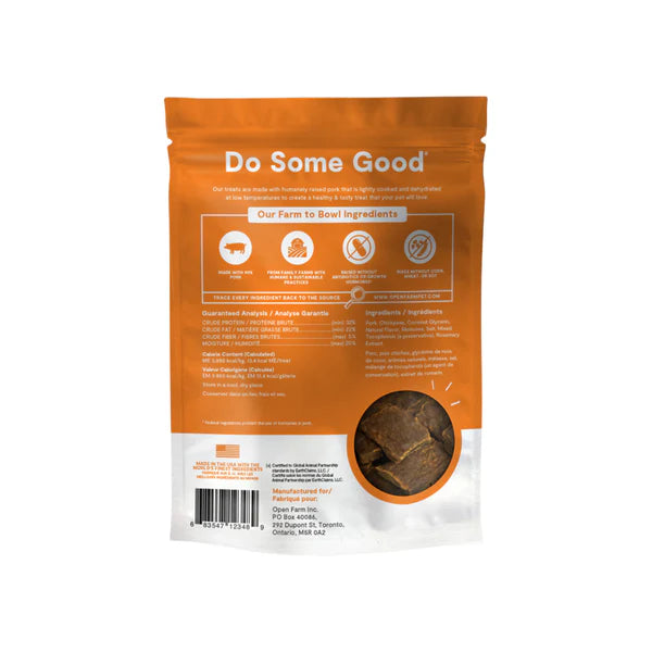 Open Farm Dehydrated Dog Treats - Pork