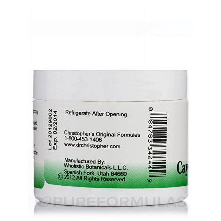 Cayenne Heat Ointment 2 oz.