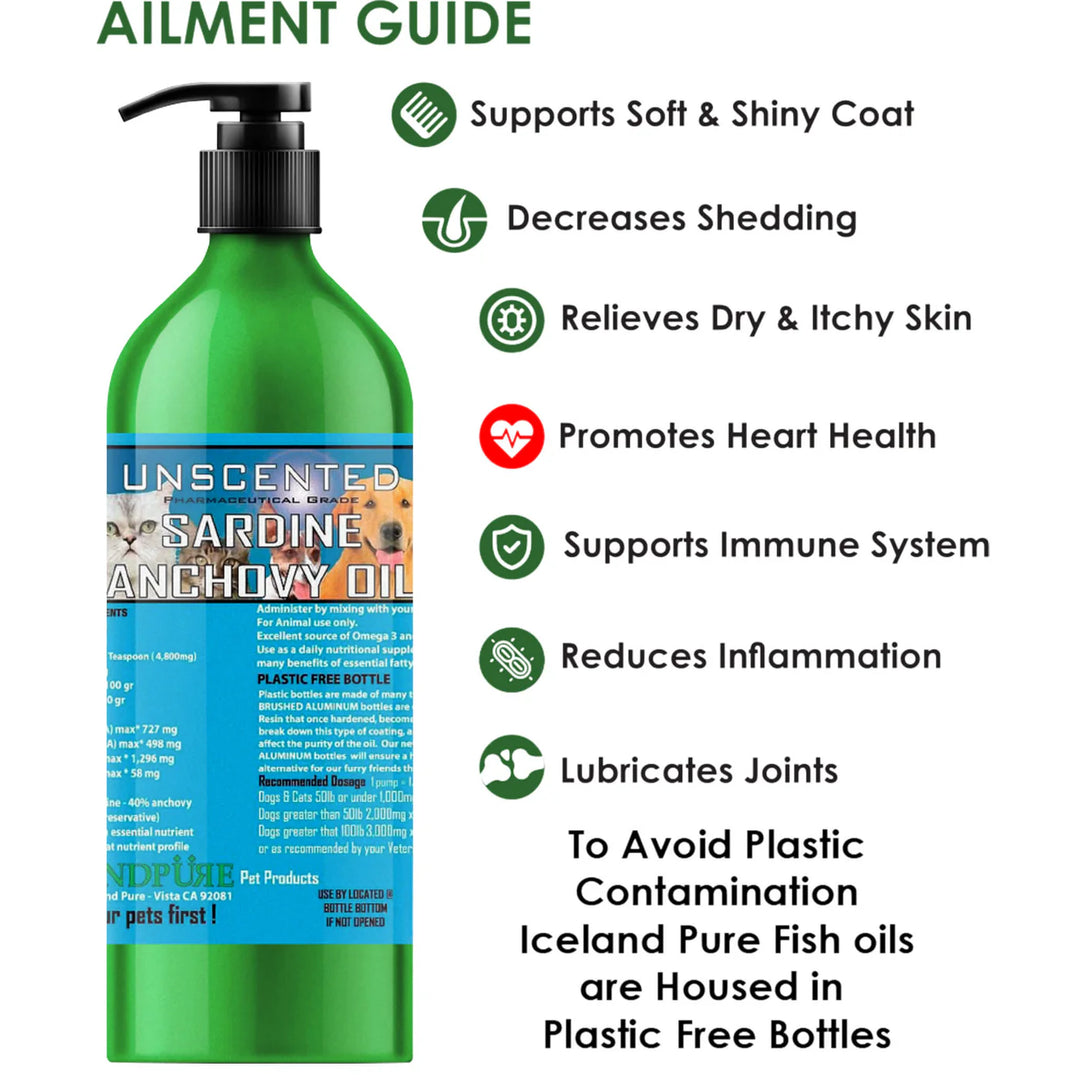 Unscented Sardine-Anchovy Oil