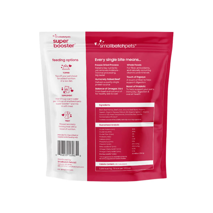 Super Booster Freeze-Dried Beef Bites
