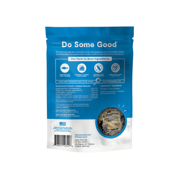 Dehydrated Dog Treats - Cod Skins
