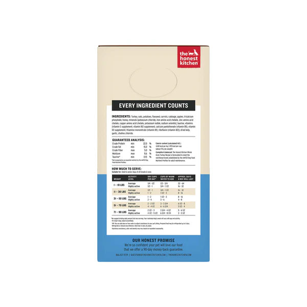 Wholemade Whole Grain Turkey Dehydrated