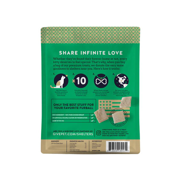 Freeze Dried Cat Treats - Meowsterpiece Chicken