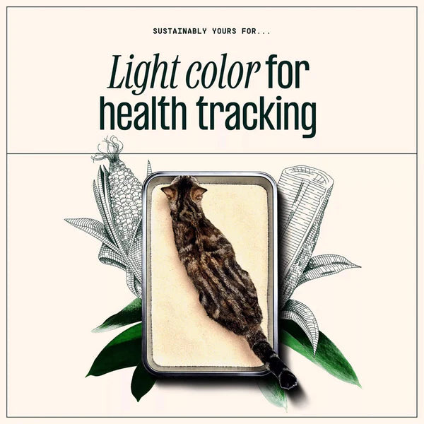 Corn & Casava Clumping Cat Litter - Small Grain