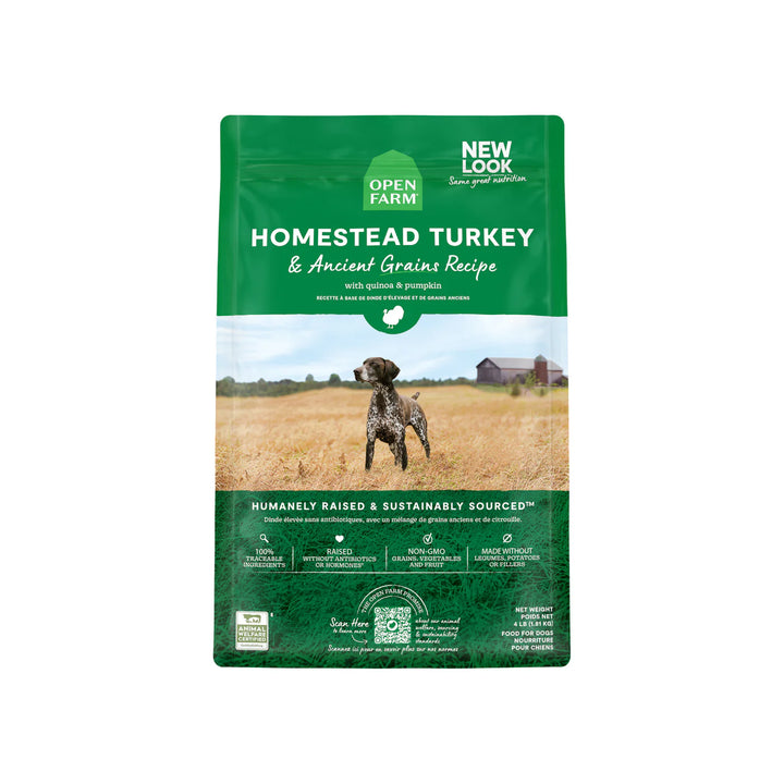 Ancient Grains Dry Dog Food - Turkey