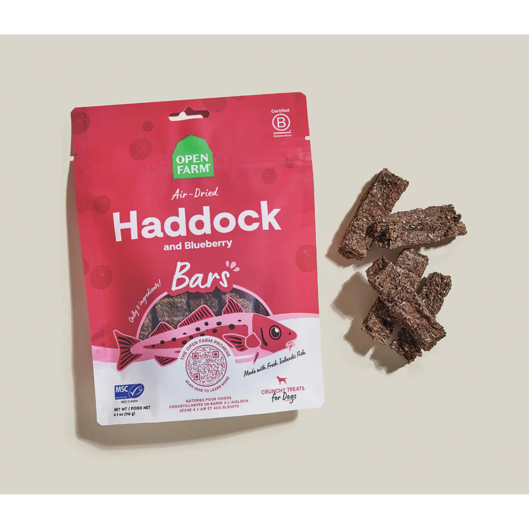 Icelandic Air Dried  Bars  Haddock & Blueberry