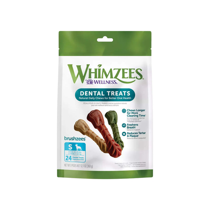 Vegetarian Dental Chews for Dogs - Brushzees