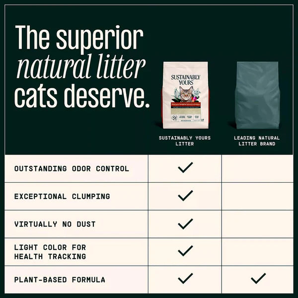 Corn & Casava Clumping Cat Litter - Mixed Grain