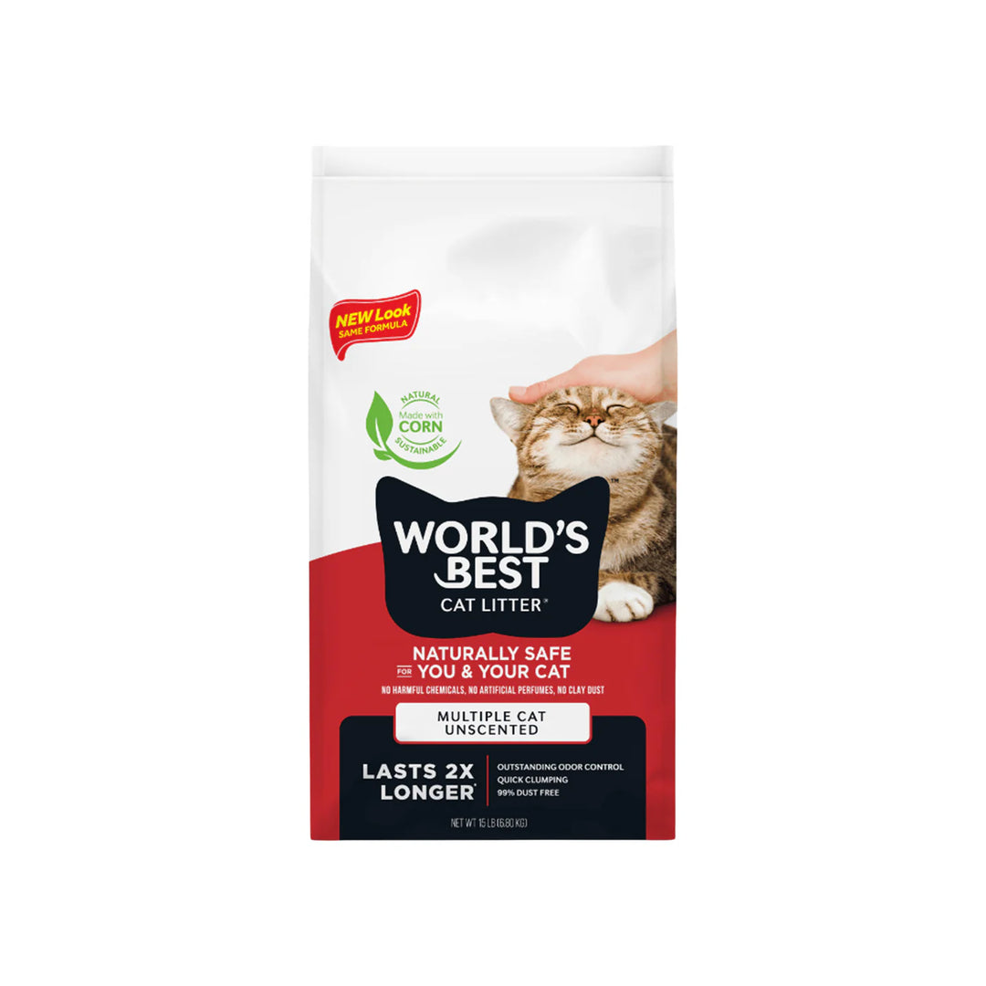 World's Best Cat Litter Multiple Cat - Unscented