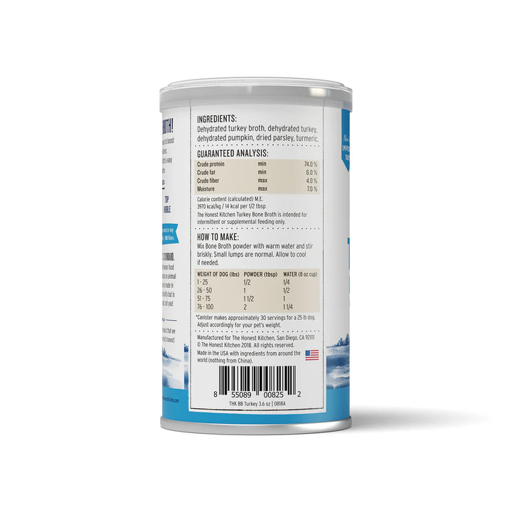 Daily Boosters Bone Broth Turkey