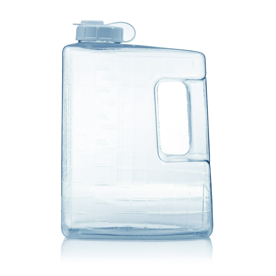 1 Gallon Clear Refrigerator Bottle
