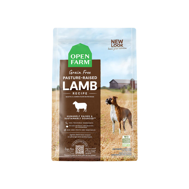 Grain Free Dry Dog Food - Lamb