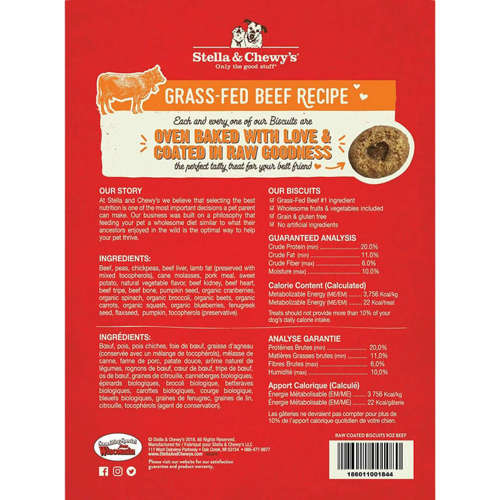 Raw Coated Biscuit Freeze Dried Dog Treat