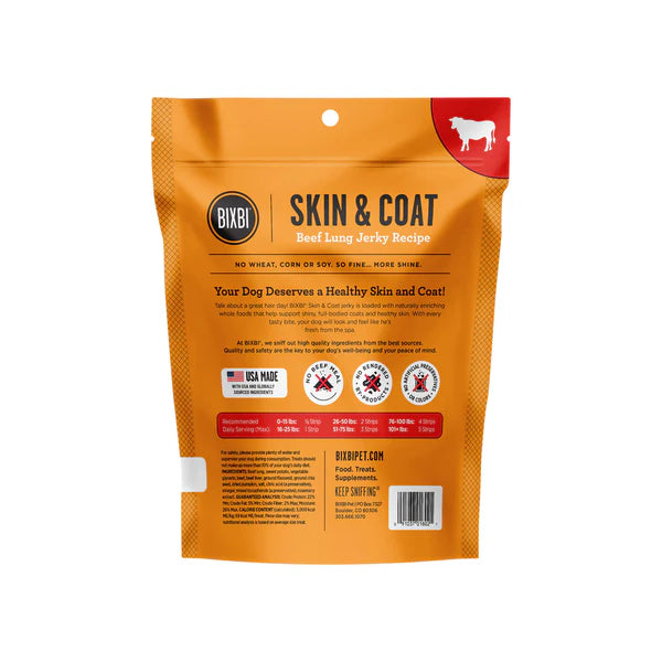 Skin and Coat Beef Lung-Jerky Recipe