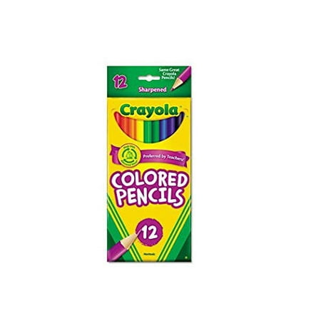 Assorted Colored Pencils, 12-Count