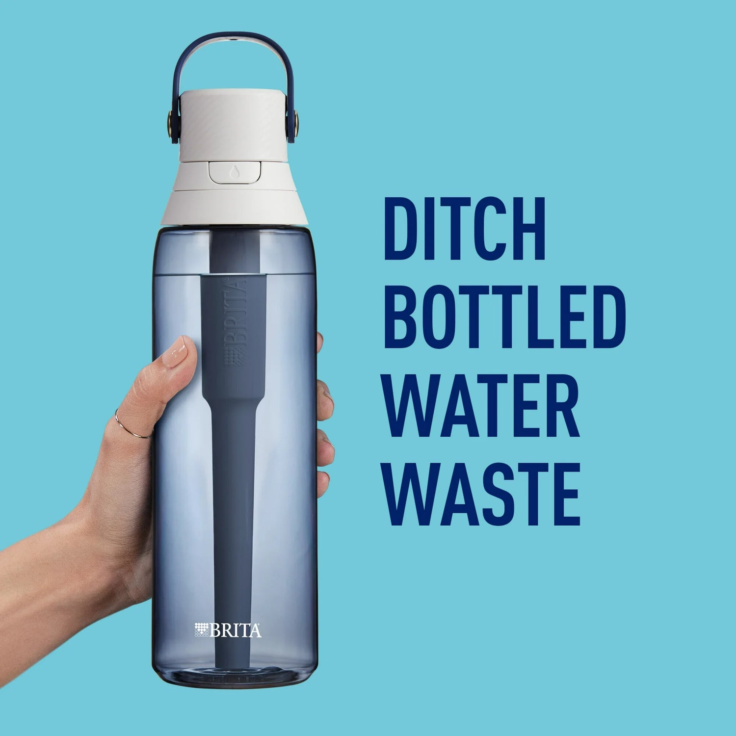 Water Bottle with Straw 26oz