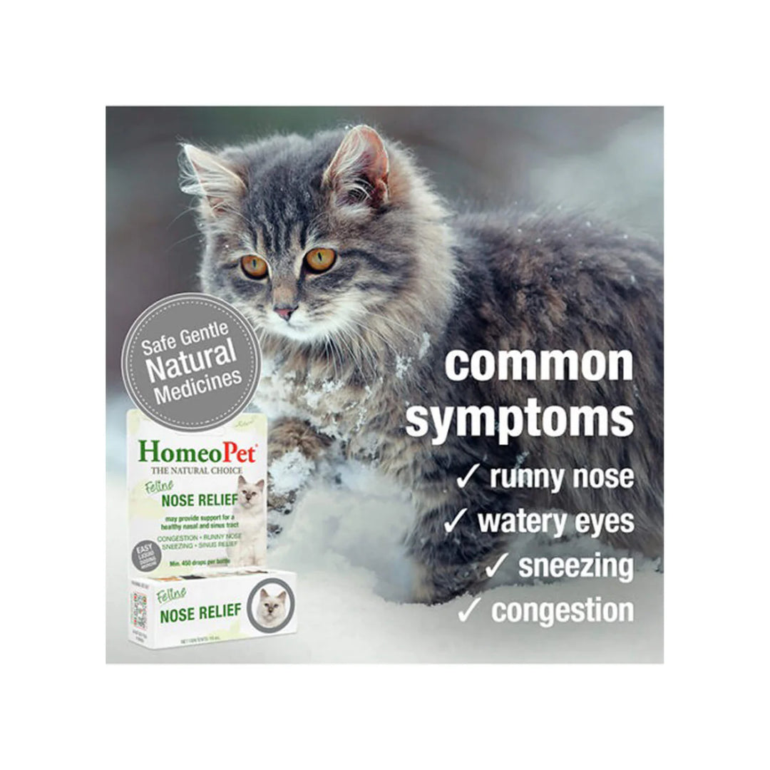 Feline Homeopathic Nose Relief Drops for Cats