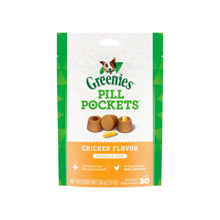 Pill Pockets Chicken Flavor Capsule Size