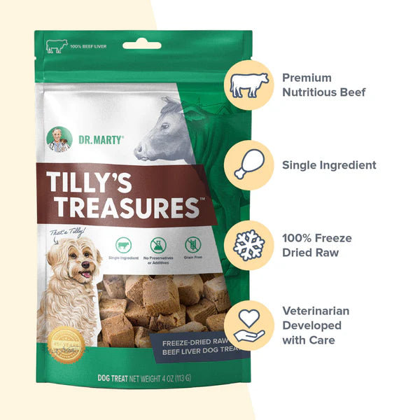 Freeze-Dried Raw Tilly's Treasures (Beef Liver)