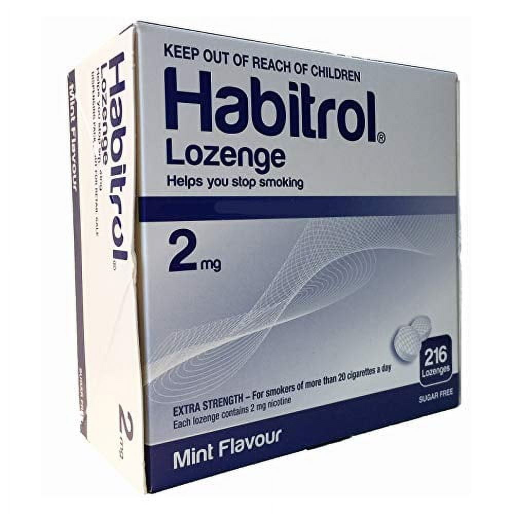 2 Packs  Nicotine Lozenge 2mg Mint Flavor