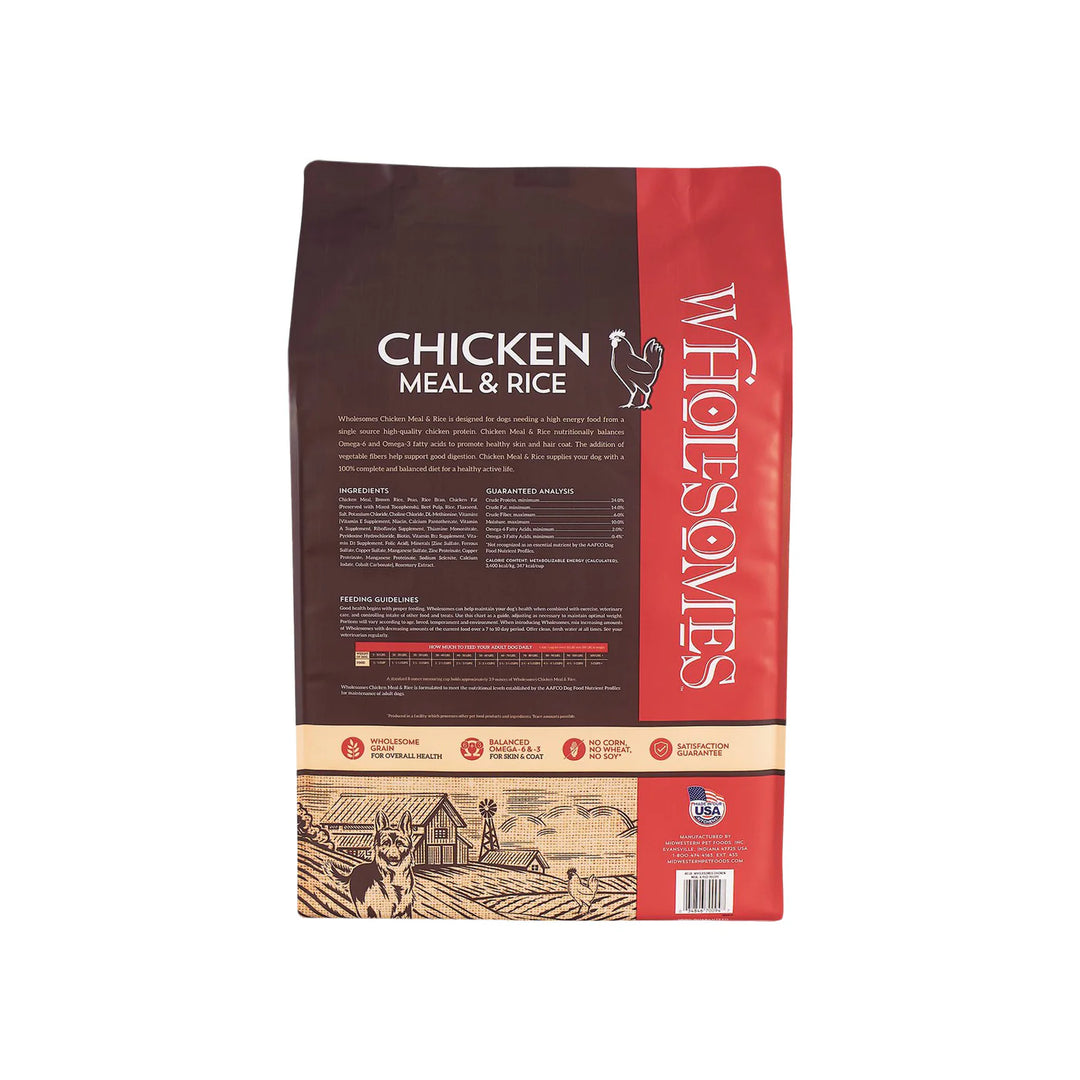 Adult Dry Dog Food - Chicken Meal & Rice