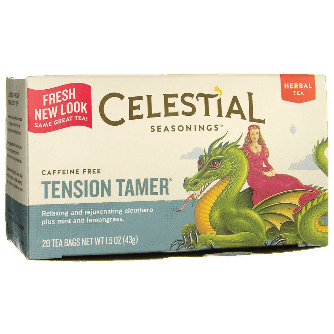 Herbal Tea Bags Tension Tamer Caffeine-Free
