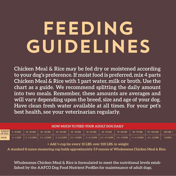 Adult Dry Dog Food - Chicken Meal & Rice