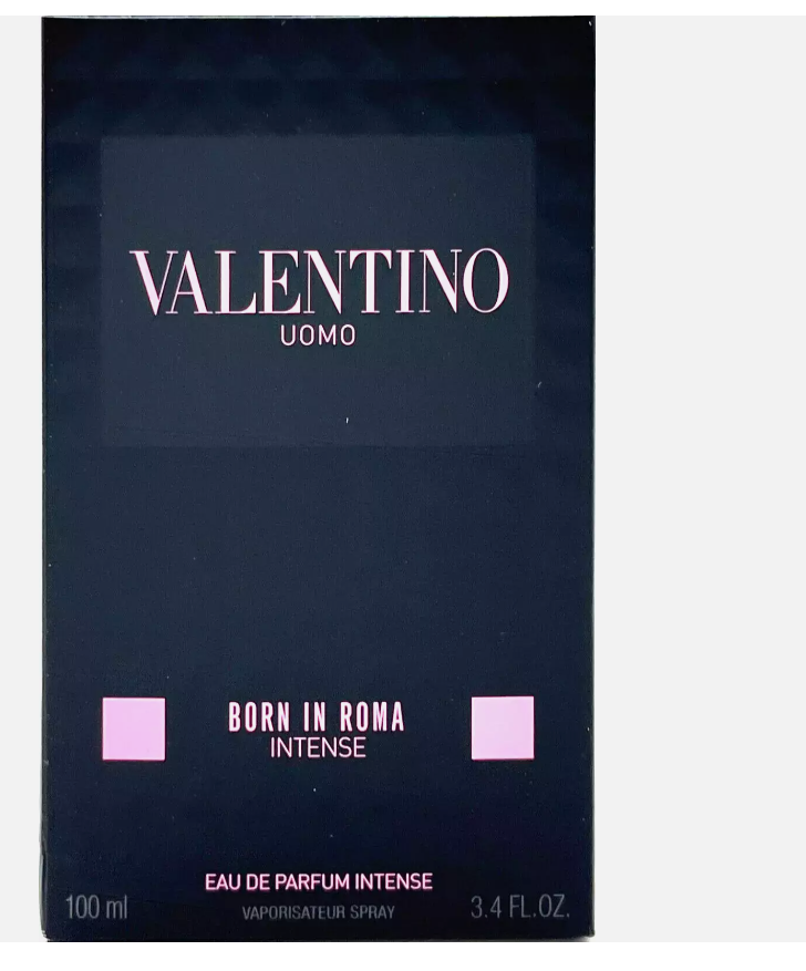 VALENTINO UOMO BORN IN ROMA INTENSE EAU DE PARFUM SPRAY 3.4 Oz / 100 ml FOR MEN